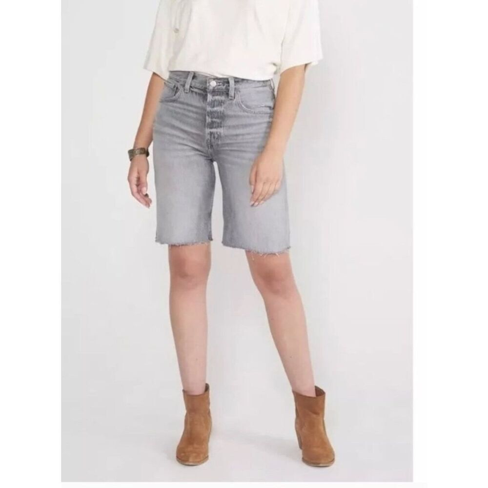 Etica Gray denim Brandy Long short in Quartzsite size 25 New